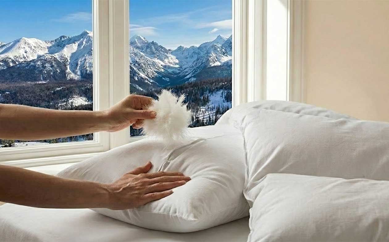 Almohada Yupik. La Cumbre del Confort de Alta Montaña