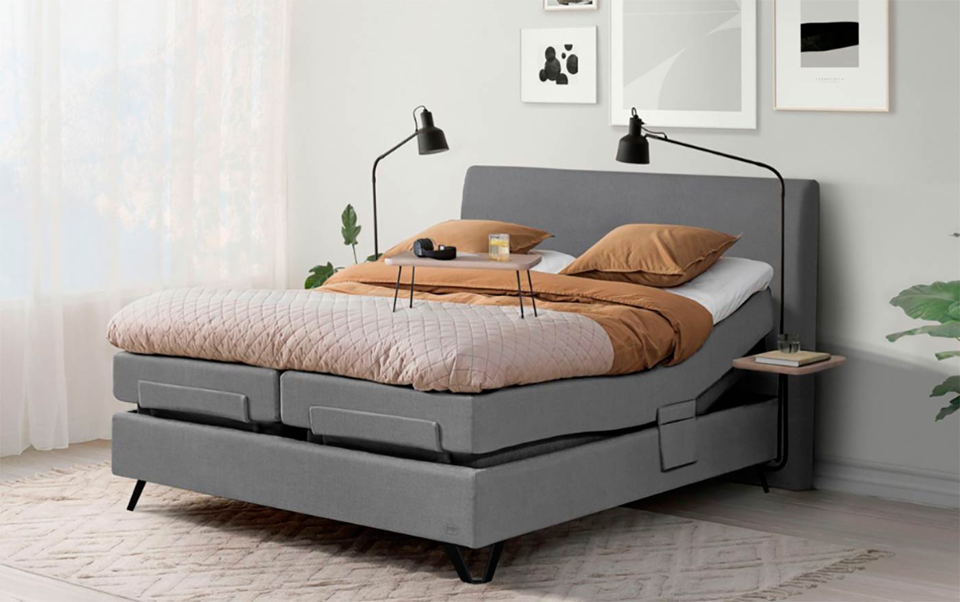 Con una cama articulada encontrarás la postura perfecta para tu descanso