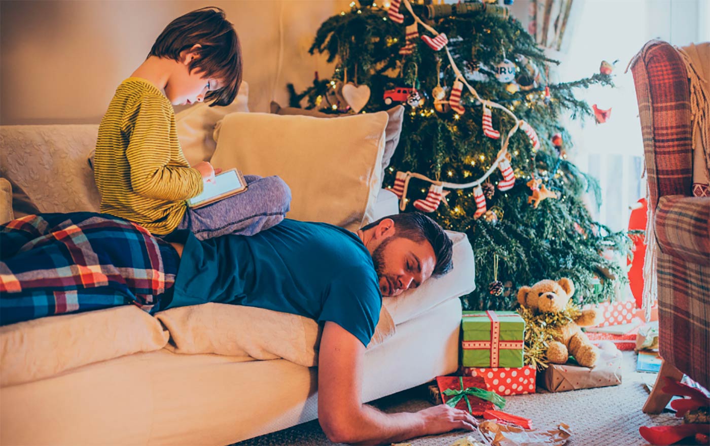 Una siesta de 20 minutos es suficiente para descansar de la Navidad