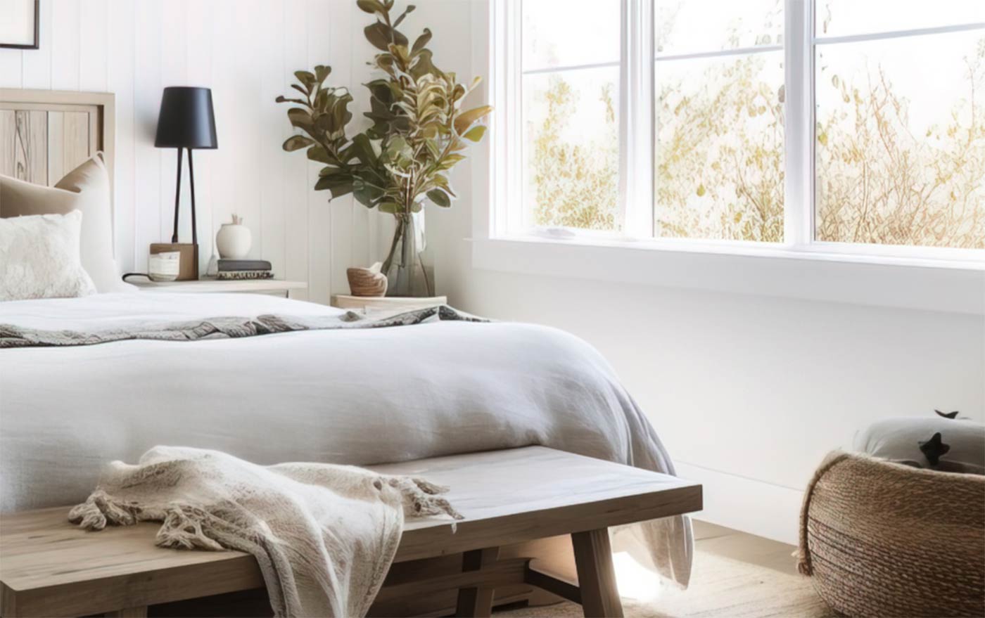 Transforma tu dormitorio en un refugio eco-saludable para un descanso sostenible