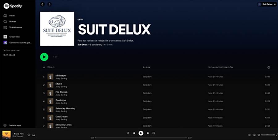 Música para nuestra relajación y mejor descanso