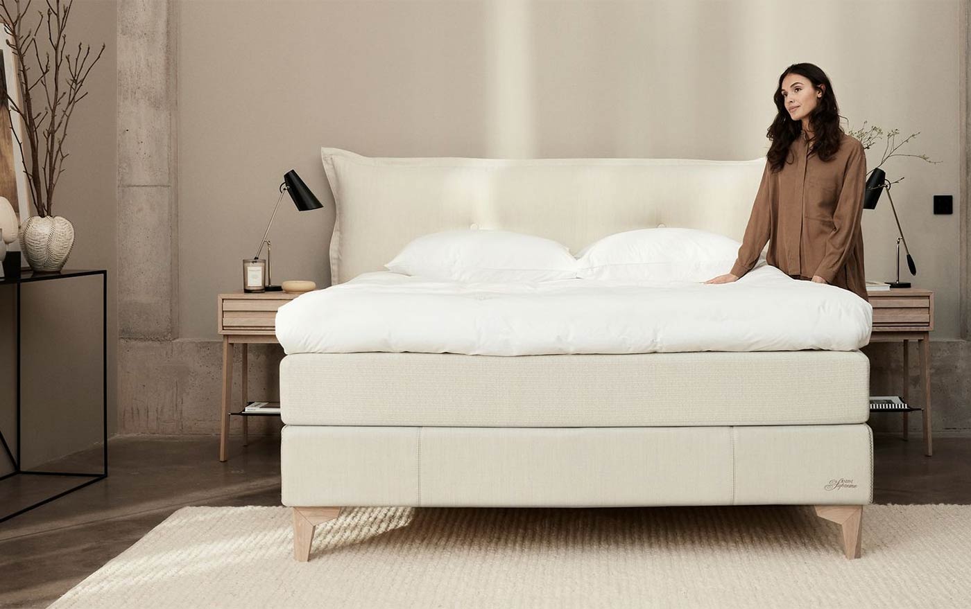Cama Jensen Supreme Continental. La cima del descanso