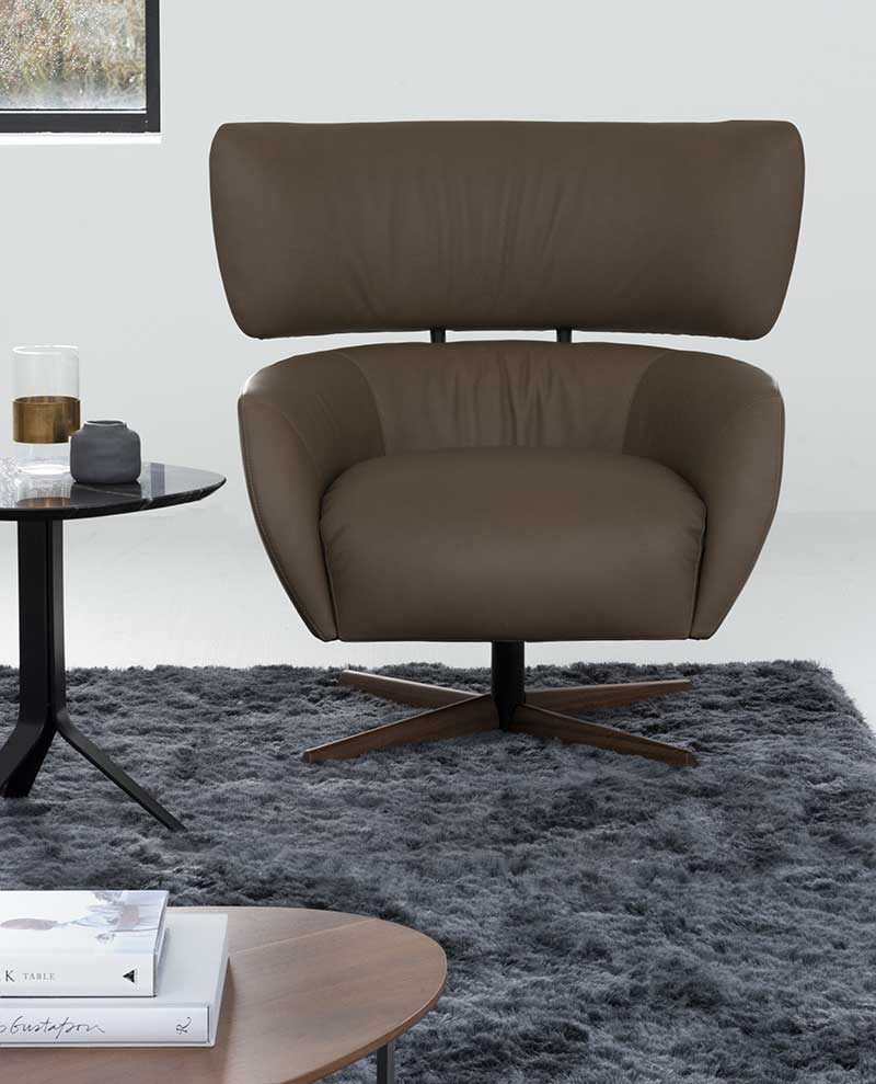Sillón Montis George. Envolvente, elegante, intuitivo