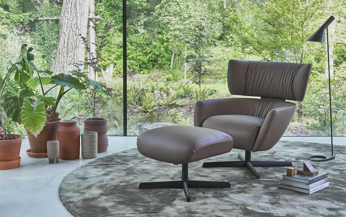 Sillón Montis George. Envolvente, elegante, intuitivo