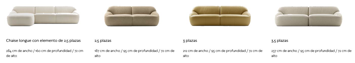 Sofá Pode Nivti. Diseño modular que se adapta a ti