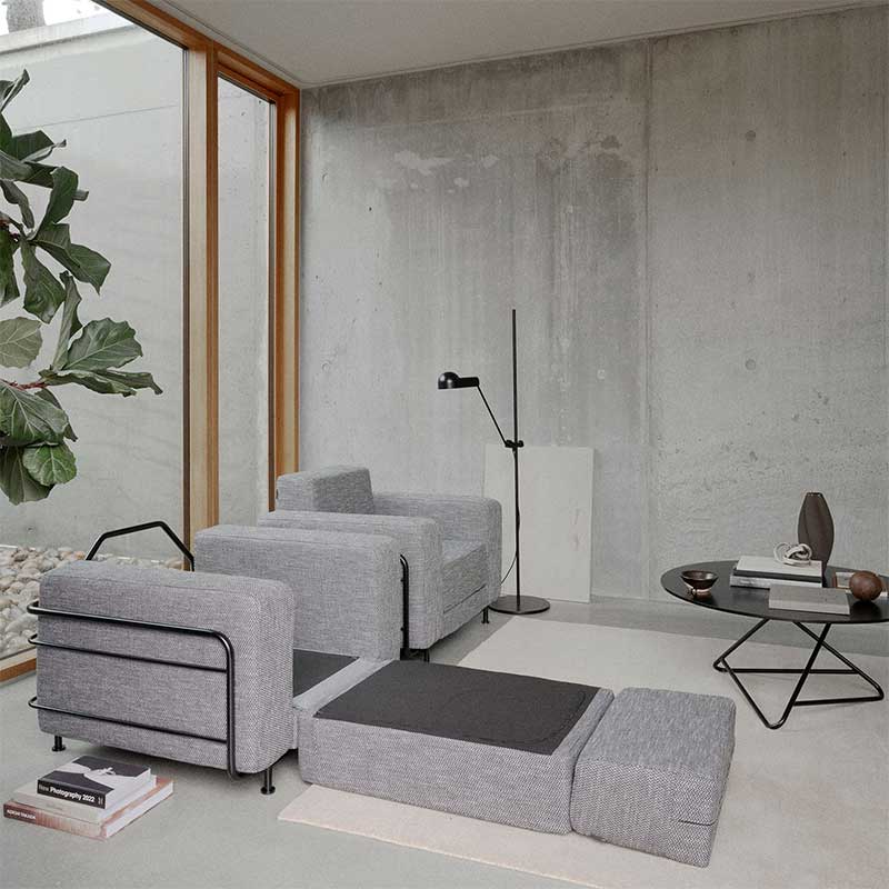 Sillón Softline Silver. Discreción elegante, funcionalidad esencial