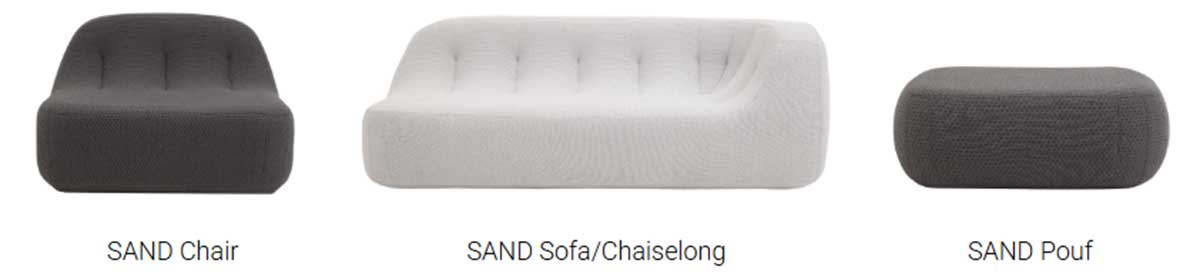 Sofá Softline Sand. Una isla de calma en tu espacio