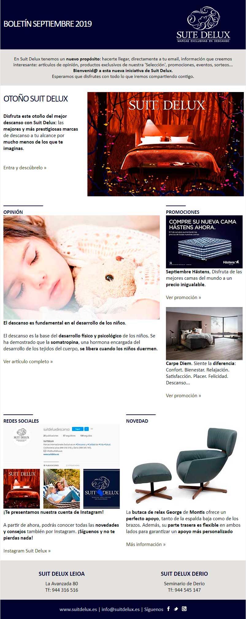 Boletín Septiembre 2019 Suit Delux