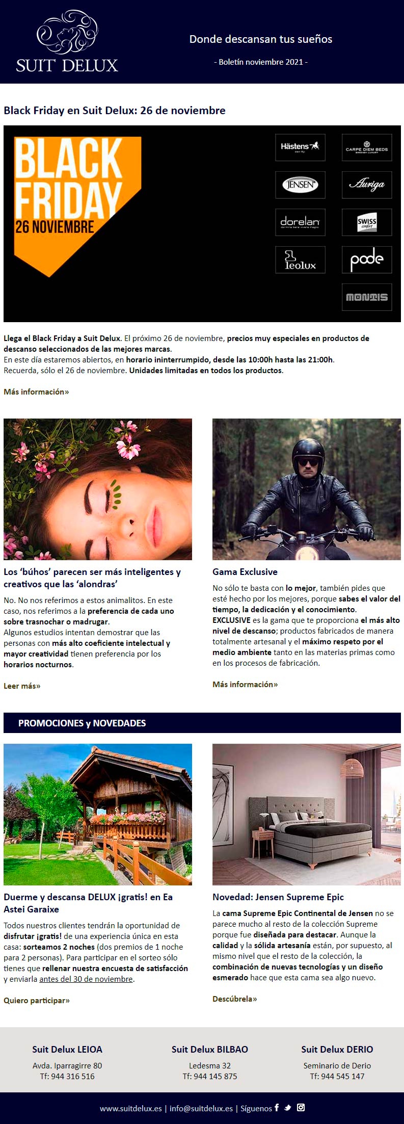Boletín Noviembre 2021 Suit Delux