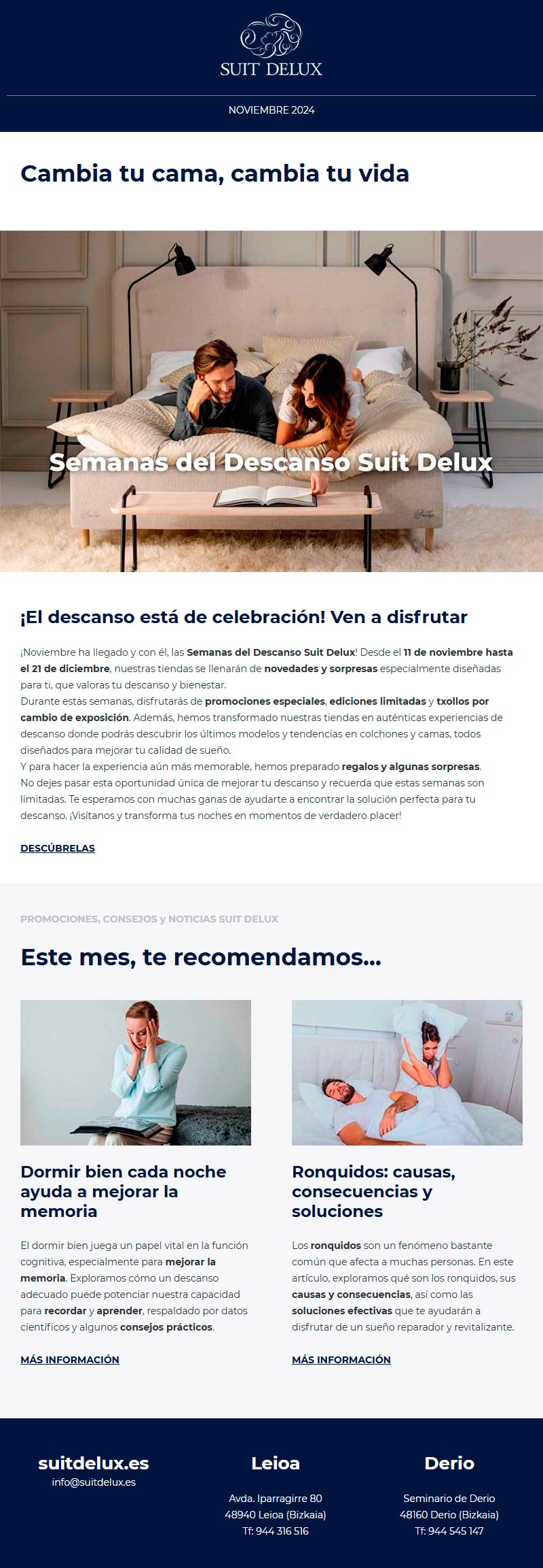 Boletín Noviembre 2024. Consejos y novedades