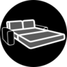 Función de cama Sofás y sillones Himolla. Funcionalidades