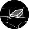 Función de esquina: Unidad de esquina reclinable, manual Sofás y sillones Himolla. Funcionalidades