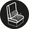 Asiento y respaldo calefactados Sofás y sillones Himolla. Funcionalidades