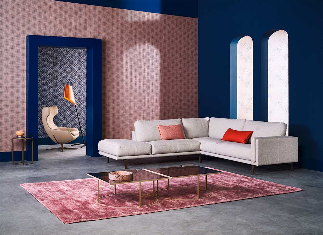 Serie de sillones y sofas Caruzzo de Leolux en Suit Delux