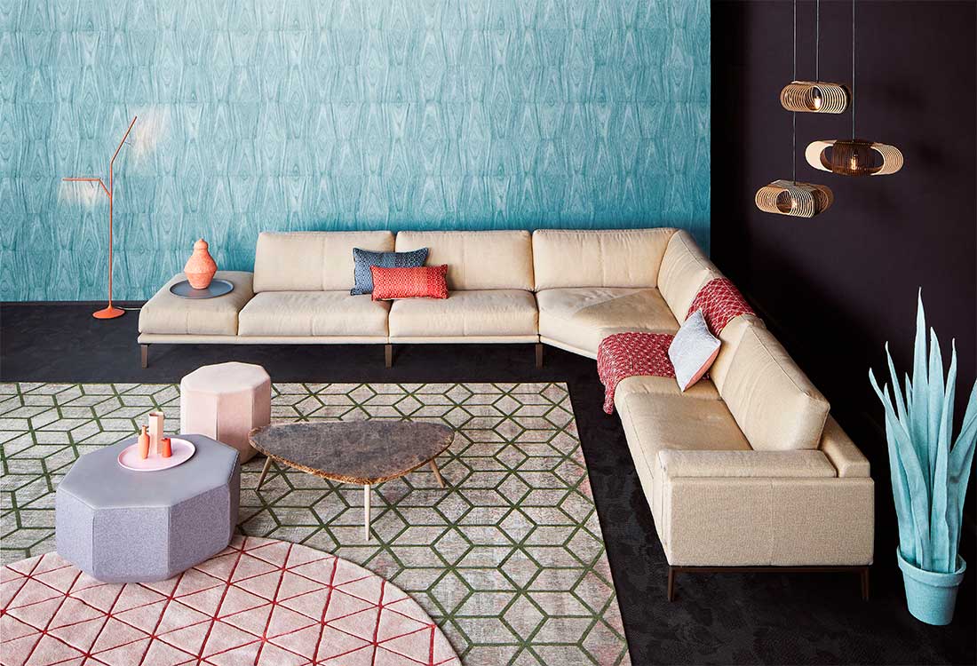 Serie de sillones y sofas Belice de Leolux en Suit Delux